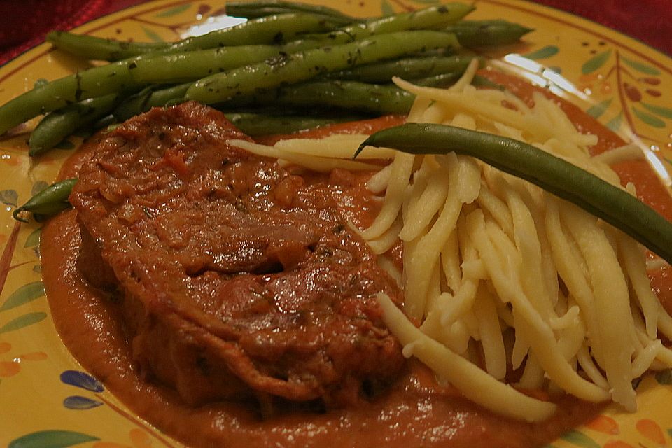 Tomaten - Zwiebel - Braten