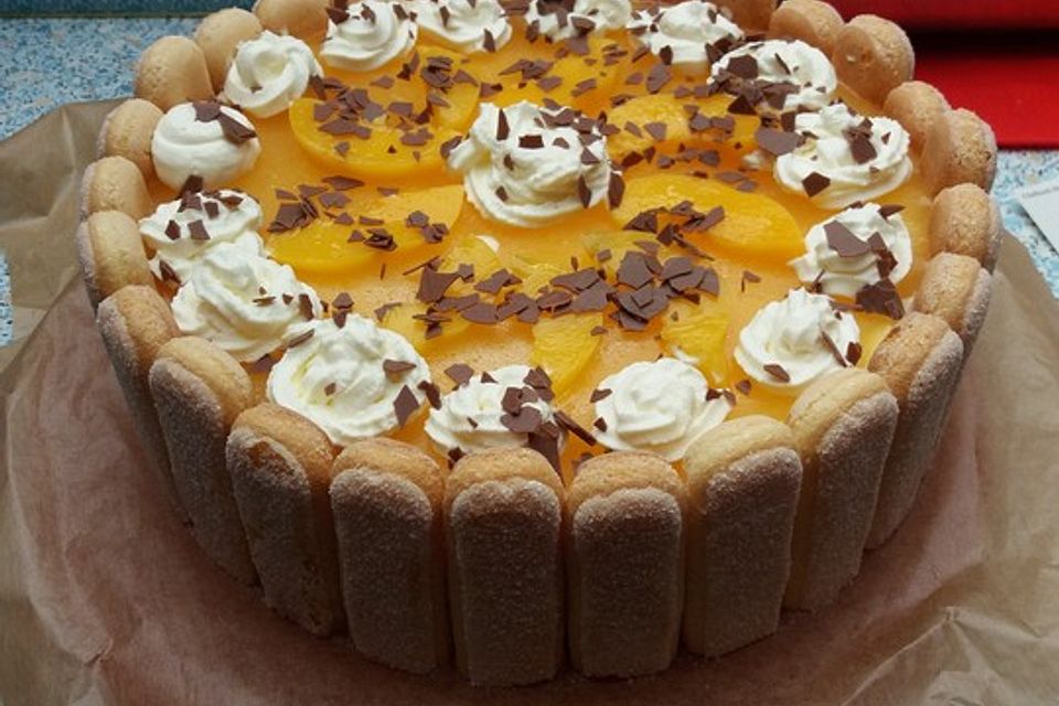 Pfirsich - Joghurt - Torte