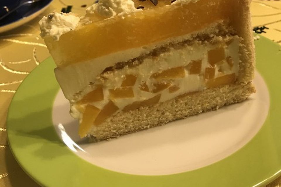 Pfirsich - Joghurt - Torte