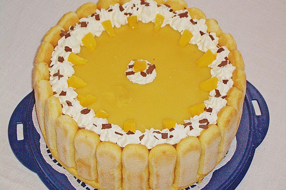 Pfirsich - Joghurt - Torte