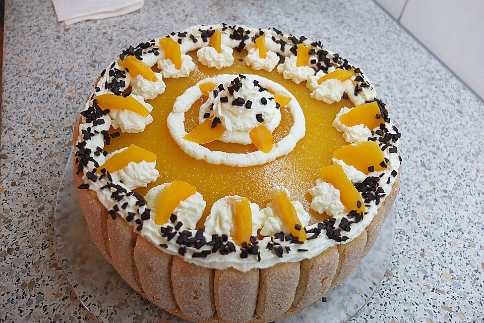 Pfirsich - Joghurt - Torte