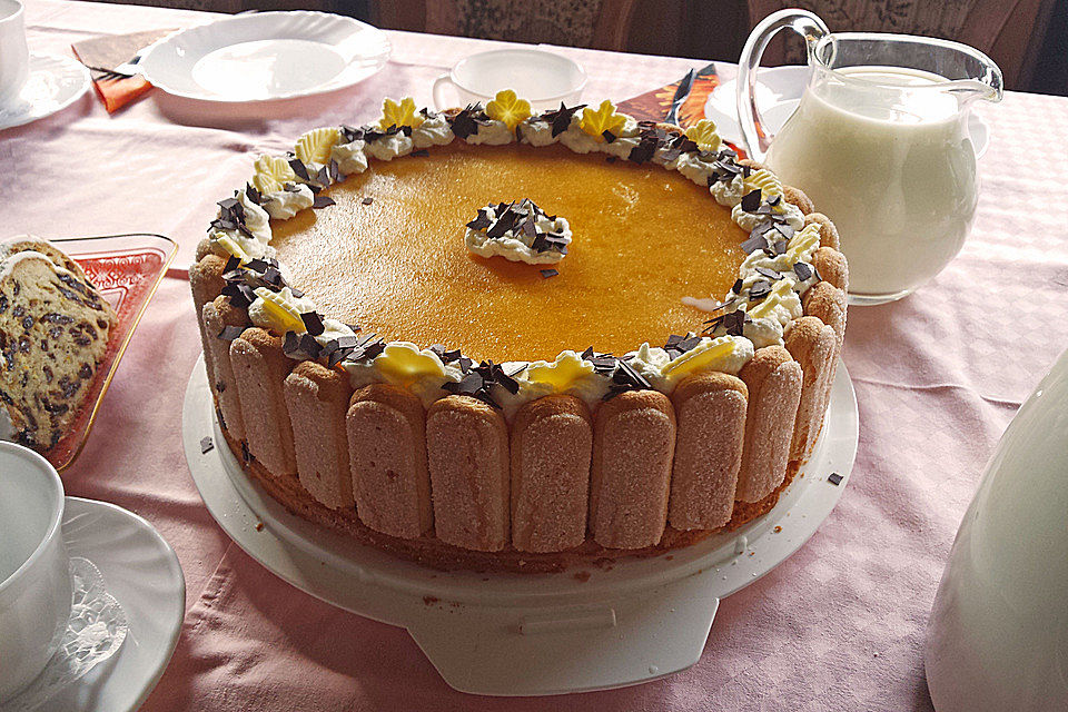 Pfirsich - Joghurt - Torte