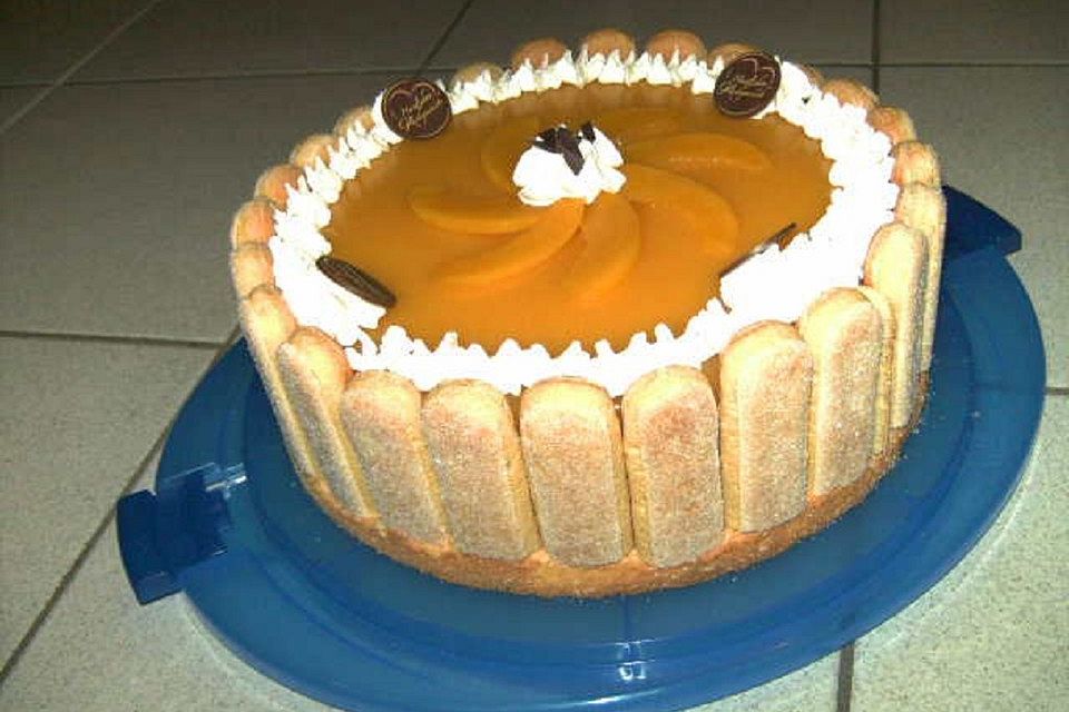 Pfirsich - Joghurt - Torte