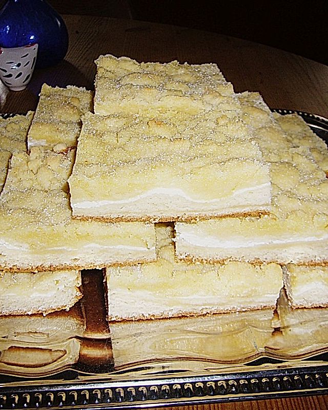 Butterstreuselkuchen mit Mandeln