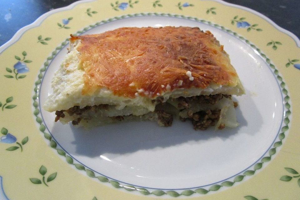 Kohlrabilasagne Kohlrabilasagne