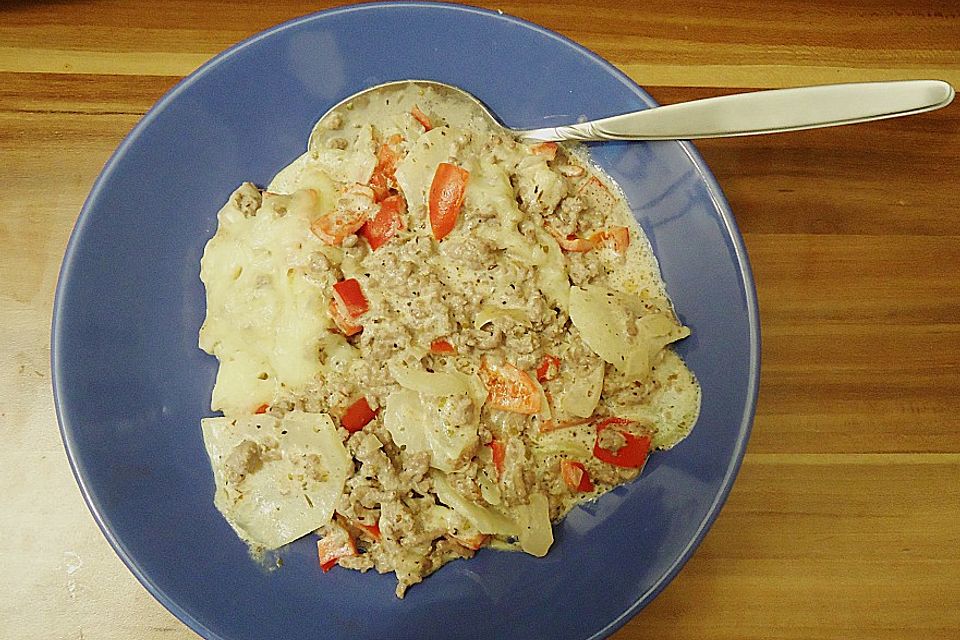 Kohlrabilasagne Kohlrabilasagne