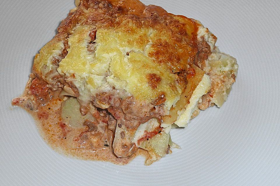 Kohlrabilasagne Kohlrabilasagne