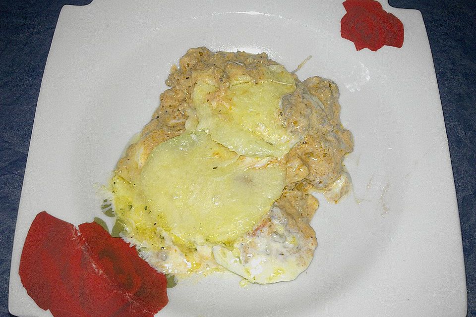Kohlrabilasagne Kohlrabilasagne