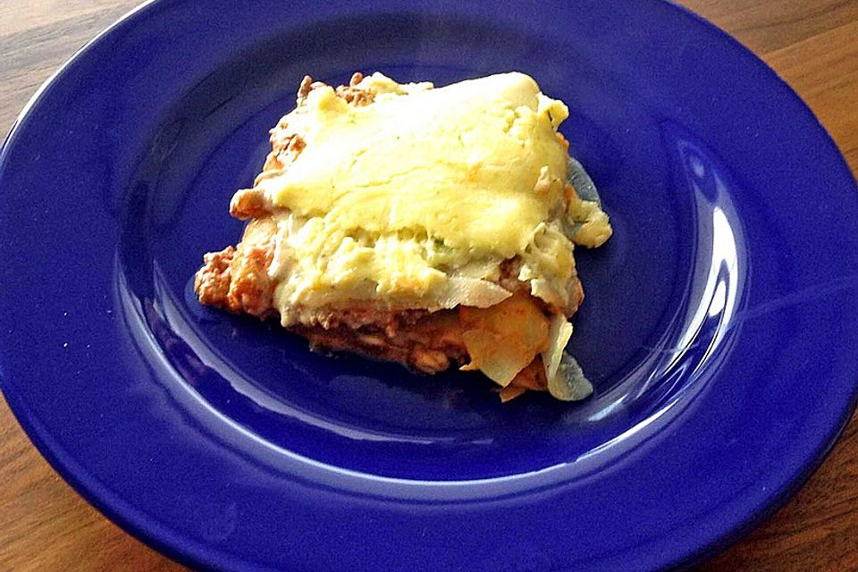 Kohlrabilasagne Kohlrabilasagne