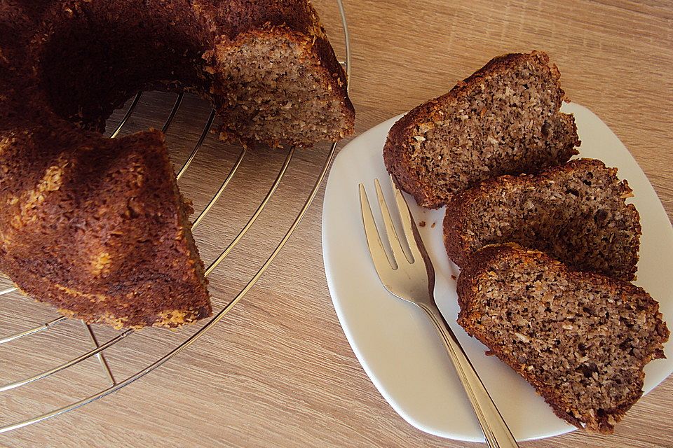 Bananen - Dinkel - Gugelhupf