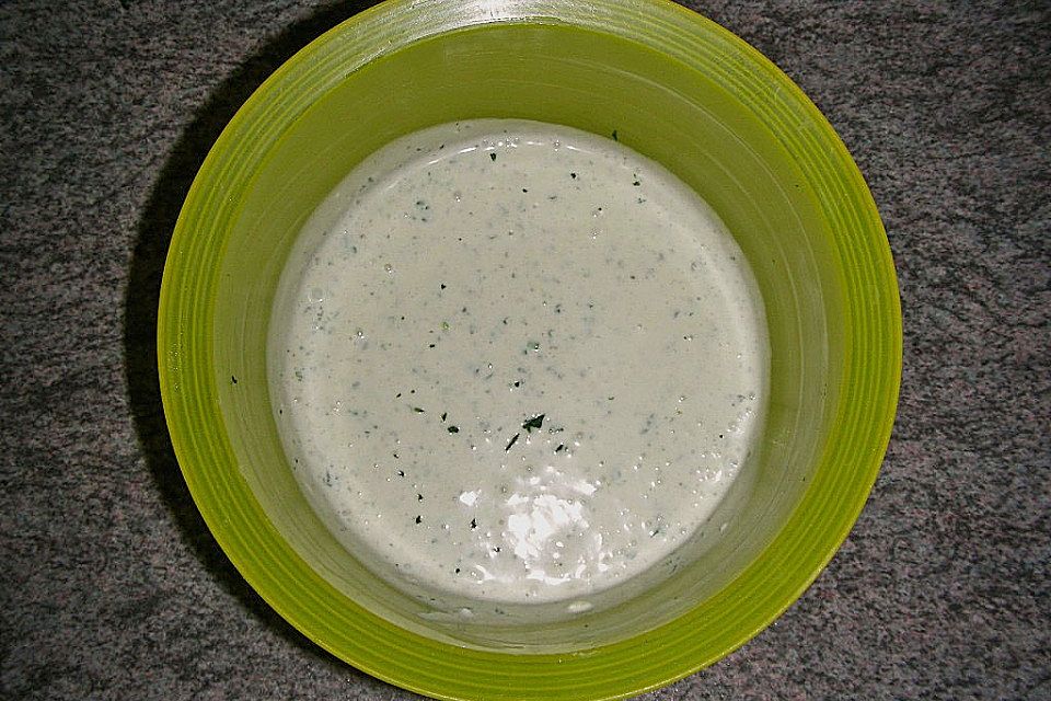 Salatsauce Roquefortsauce