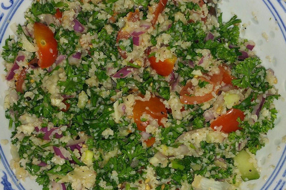 Libanesischer Petersiliensalat