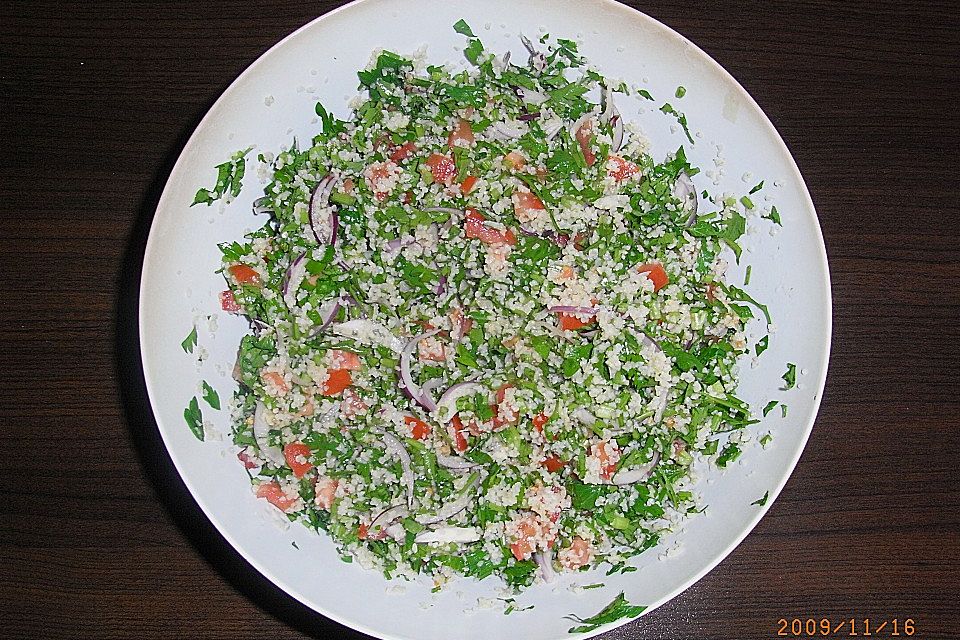 Libanesischer Petersiliensalat