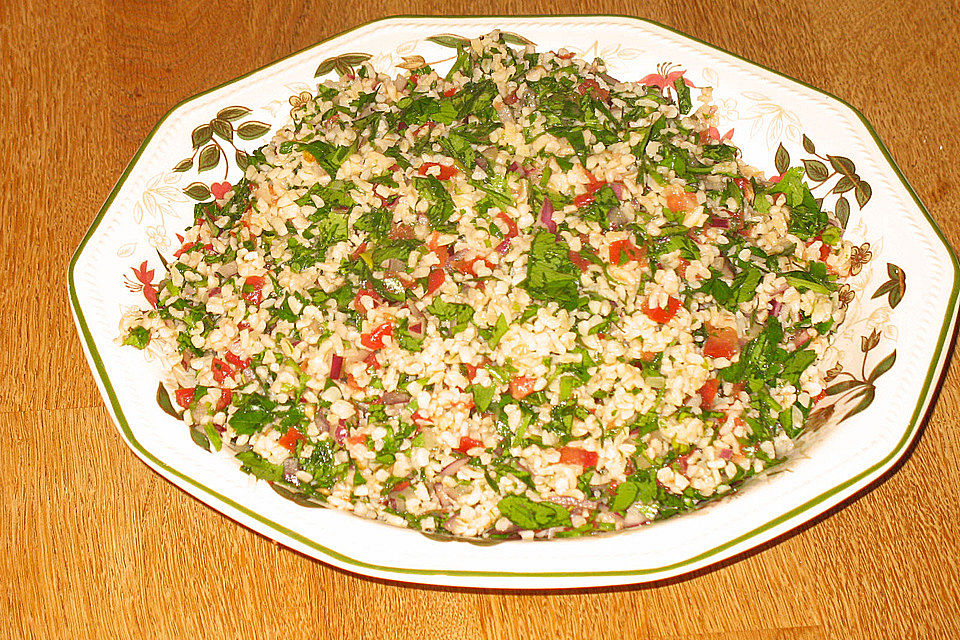 Libanesischer Petersiliensalat