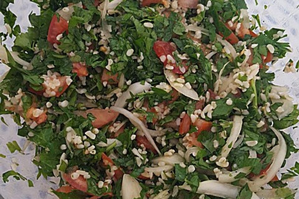 Libanesischer Petersiliensalat