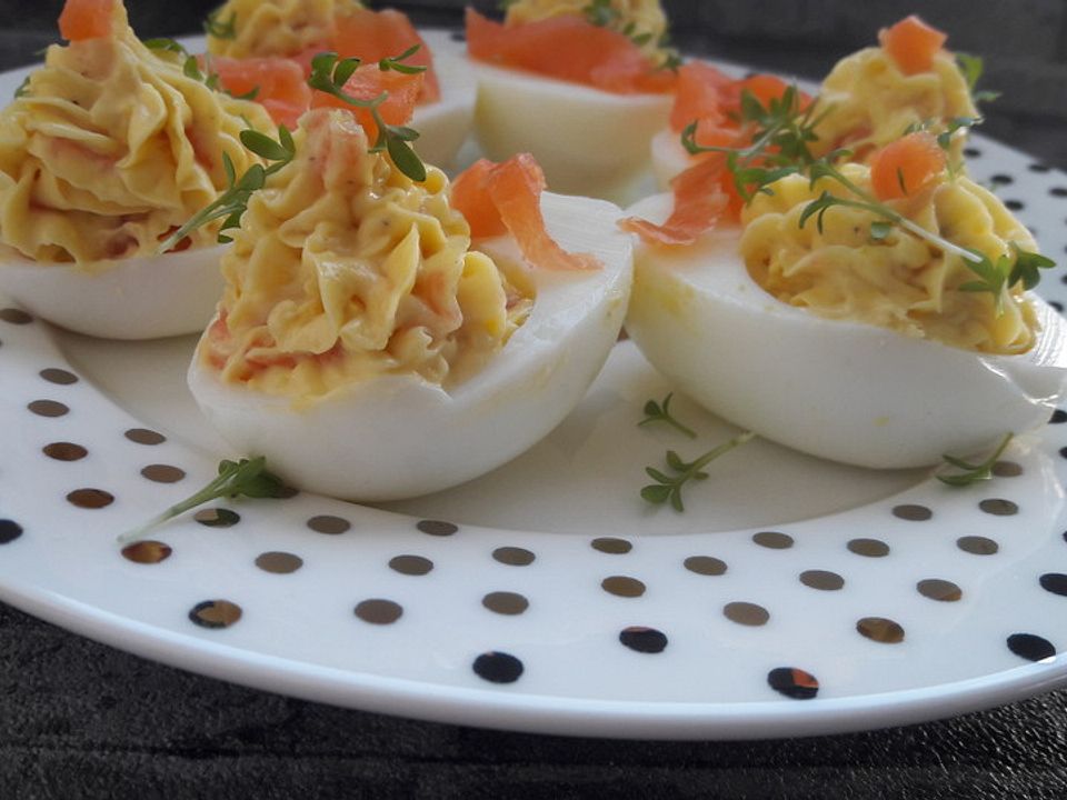 Devilled Eggs - Gefüllte Eier von Füssel| Chefkoch