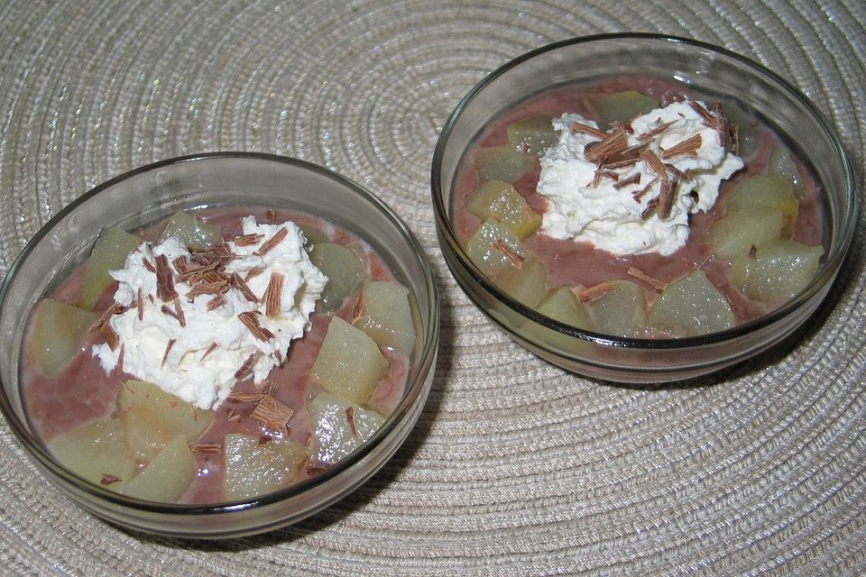 Schokoladen - Birnencreme Schokoladen - Birnencreme