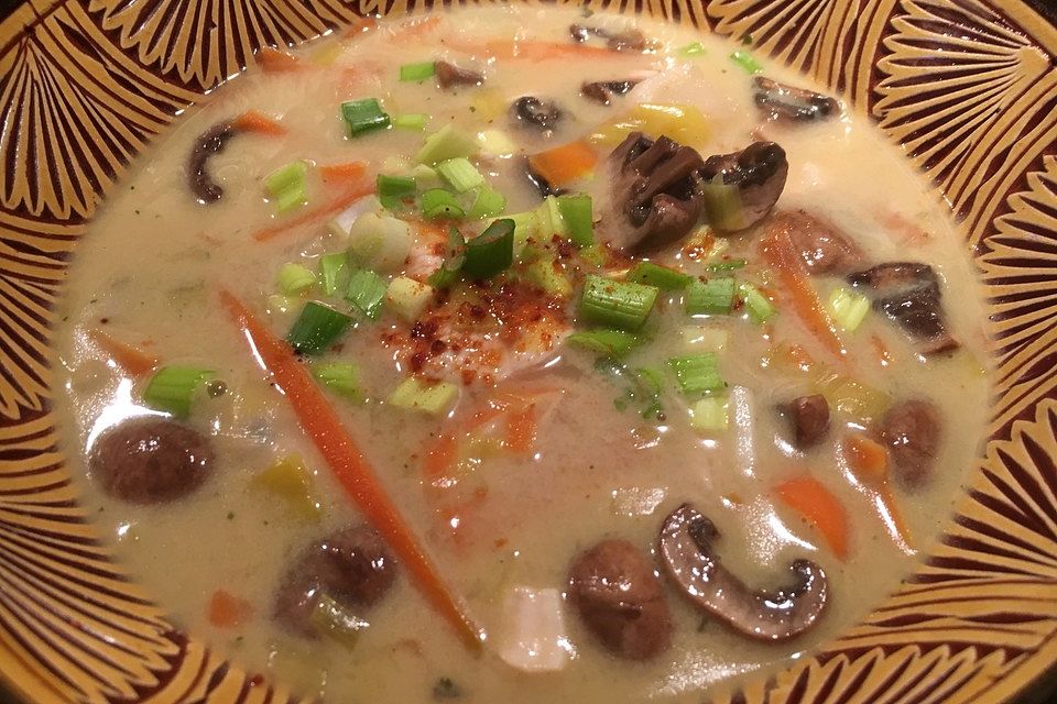 Tom Ka Gai - Suppe