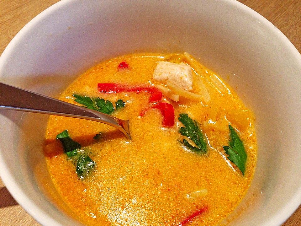 Tom Ka Gai-Suppe von Kitchenmaus| Chefkoch