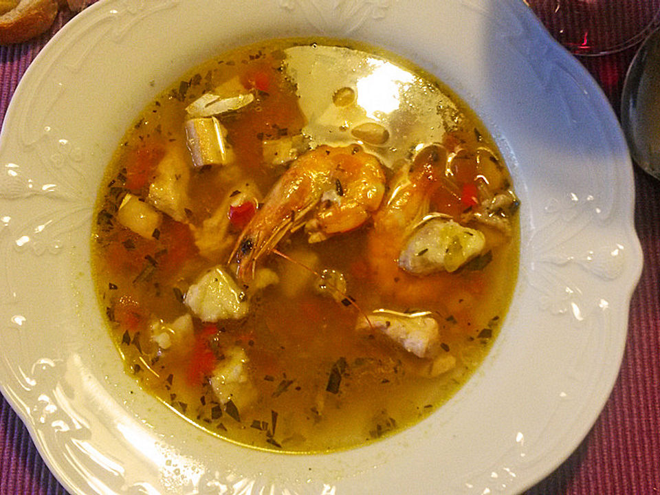 Italienische Fischsuppe von Guelperi| Chefkoch