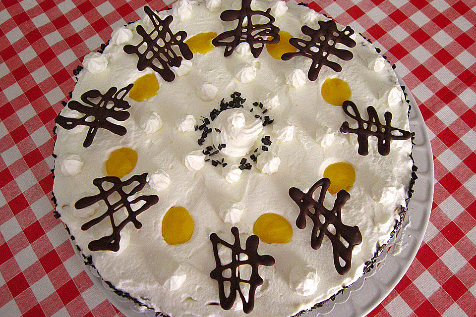 Birnen - Schmand - Torte