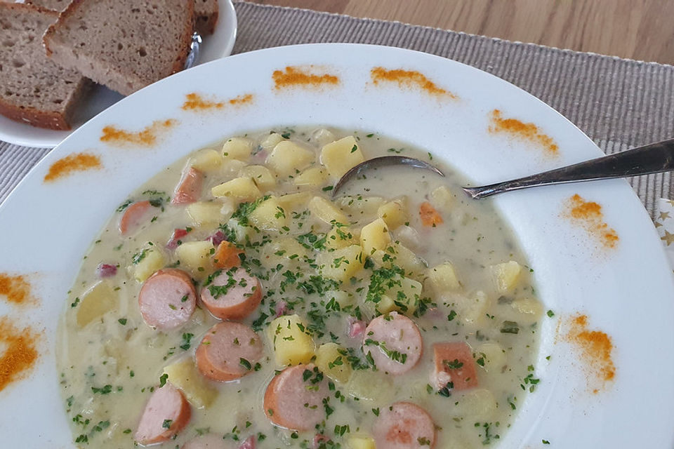 Unsere Lieblingskartoffelsuppe