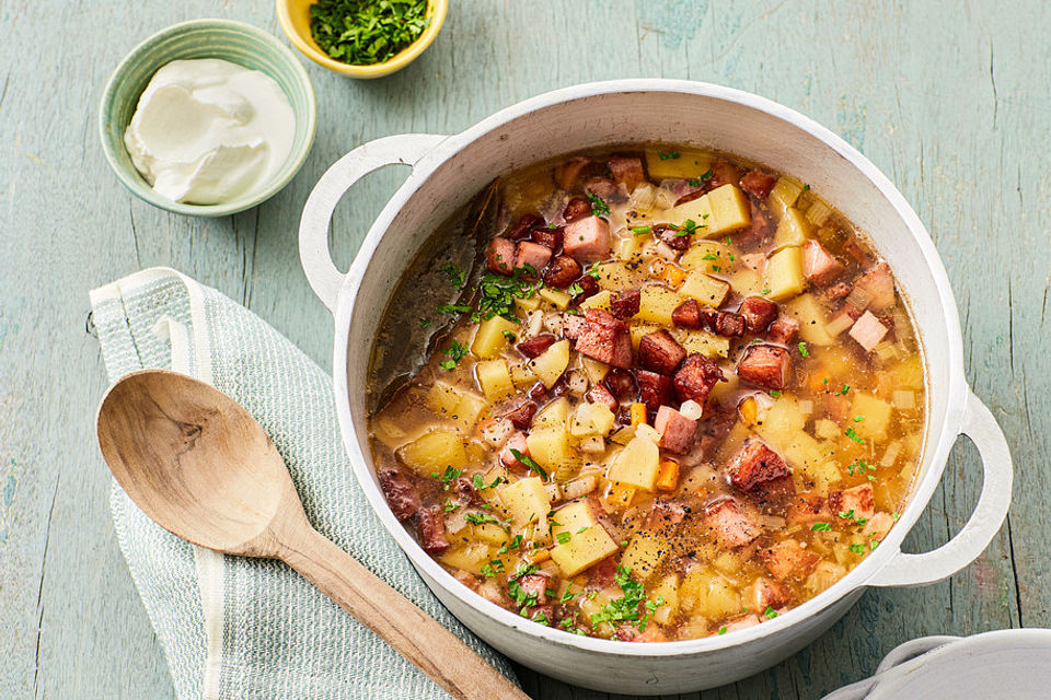 Unsere Lieblingskartoffelsuppe