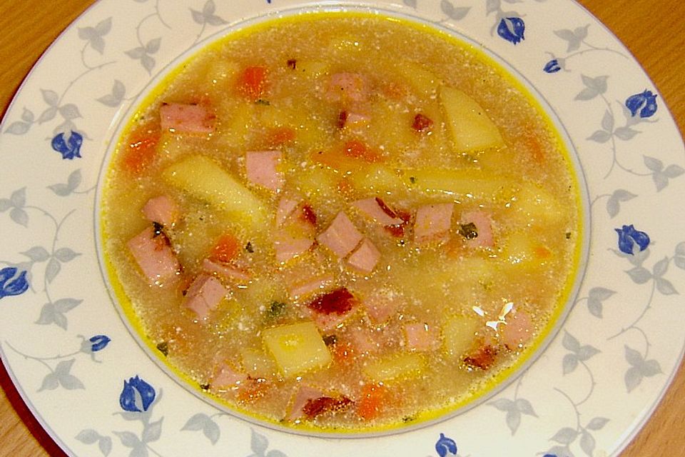 Unsere Lieblingskartoffelsuppe