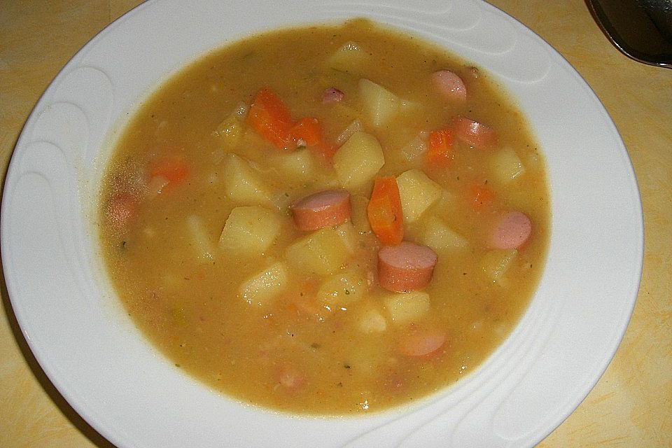 Unsere Lieblingskartoffelsuppe