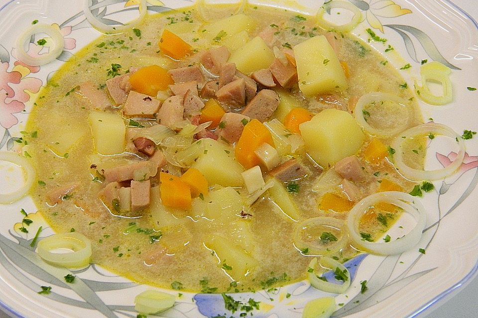 Unsere Lieblingskartoffelsuppe