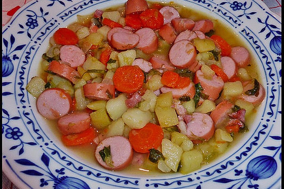 Unsere Lieblingskartoffelsuppe