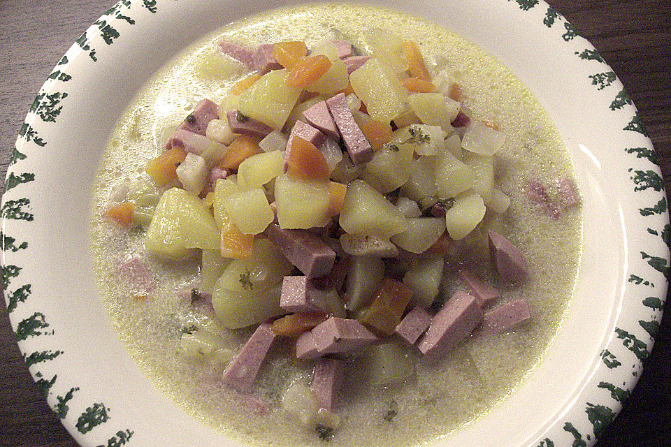 Unsere Lieblingskartoffelsuppe