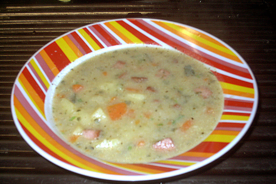 Unsere Lieblingskartoffelsuppe