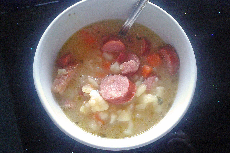 Unsere Lieblingskartoffelsuppe