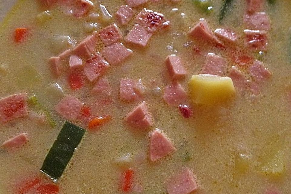 Unsere Lieblingskartoffelsuppe