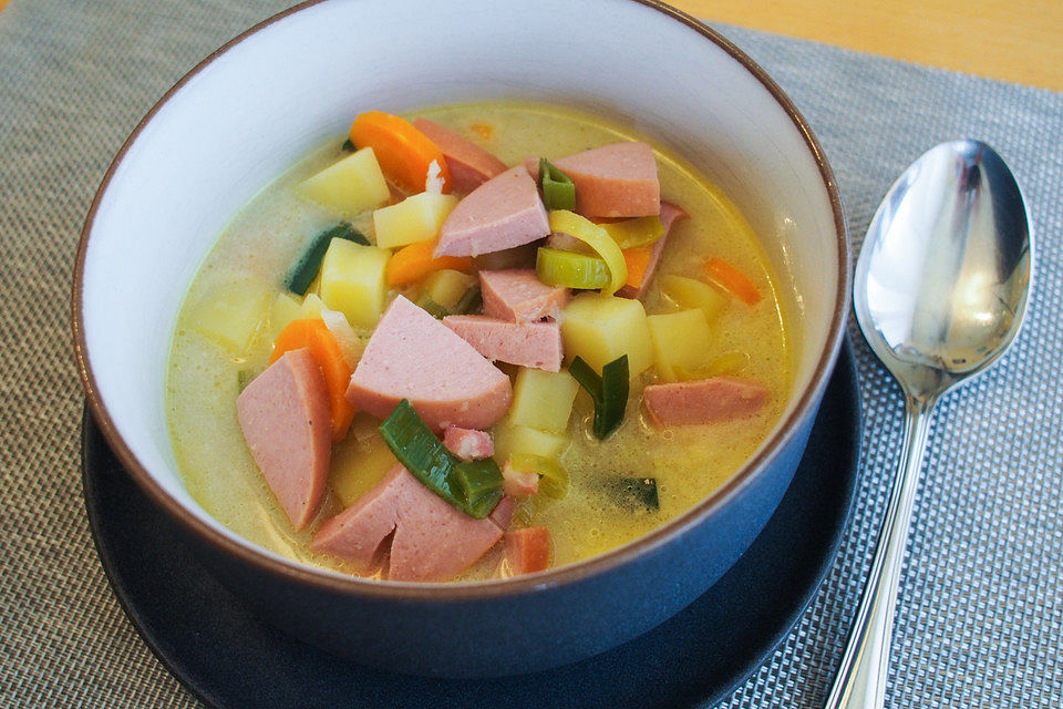 Unsere Lieblingskartoffelsuppe