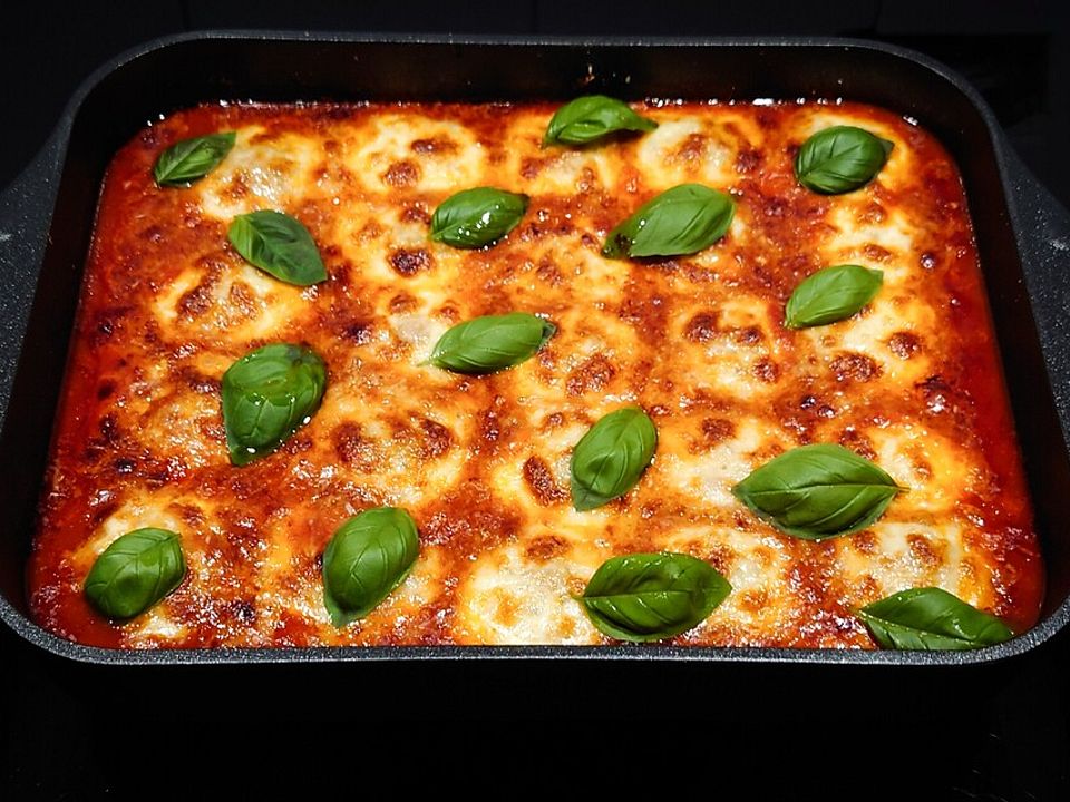 Hackbällchen mit Tomatensauce und Mozzarella von paehm| Chefkoch