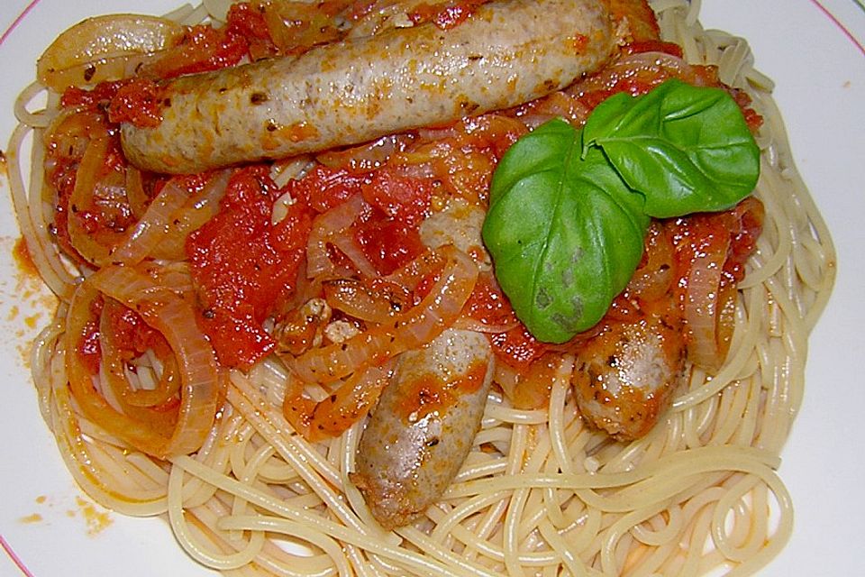 Cipollata con Salsiccia all' italiamann