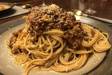 Papas Spaghetti Bolognese