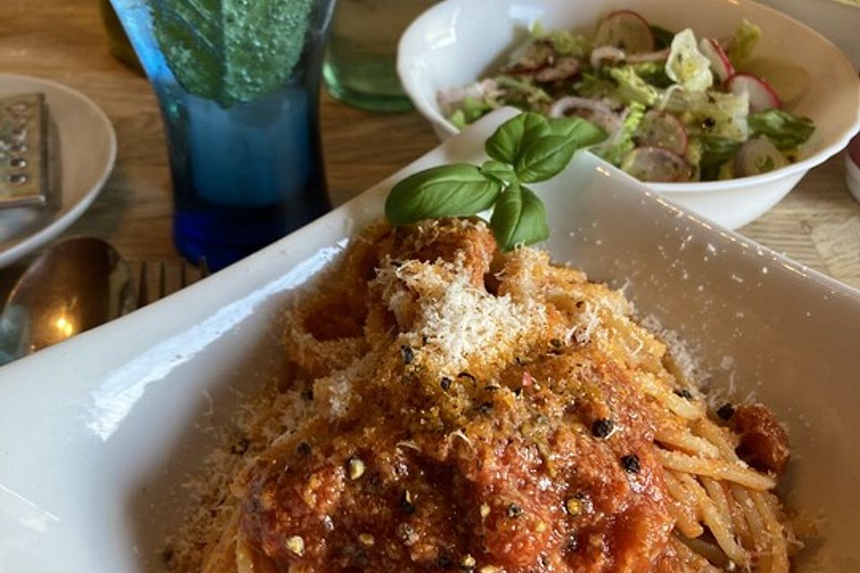 Papas Spaghetti Bolognese