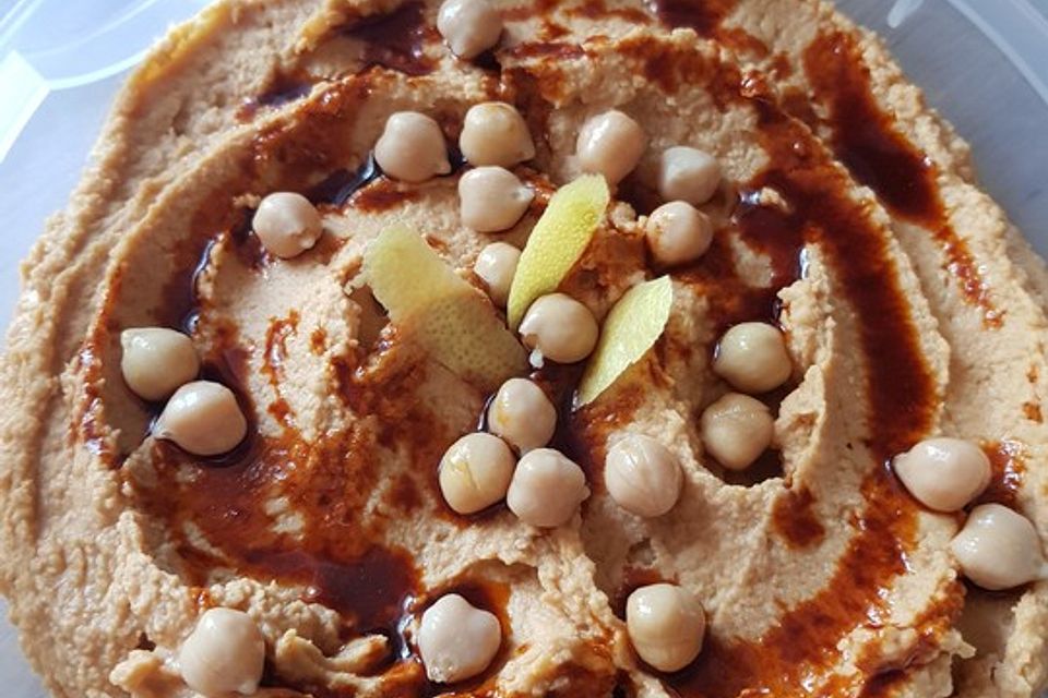 Merceiles Hummus auf türkische Art