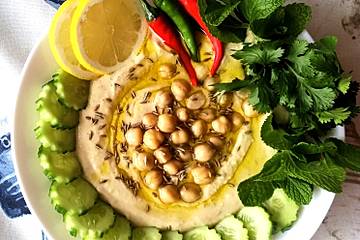 Merceiles Hummus auf türkische Art
