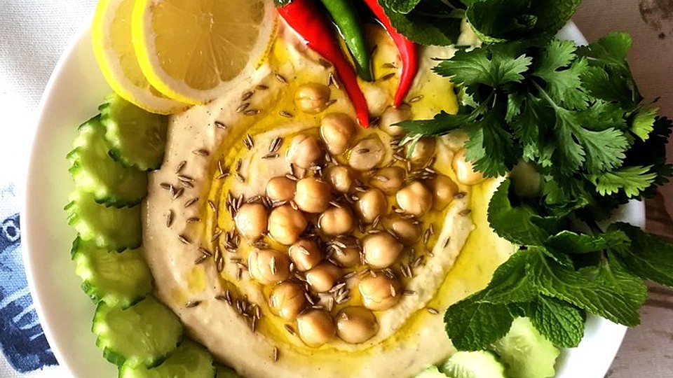 Merceiles Hummus auf türkische Art von Merceile