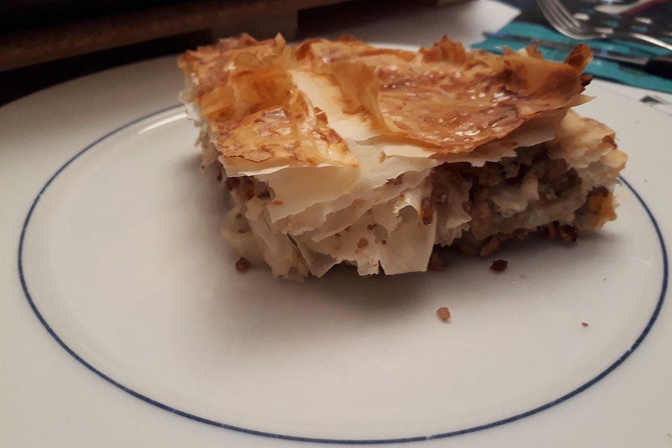 Burek oder Börek, wie mein Mann ihn macht