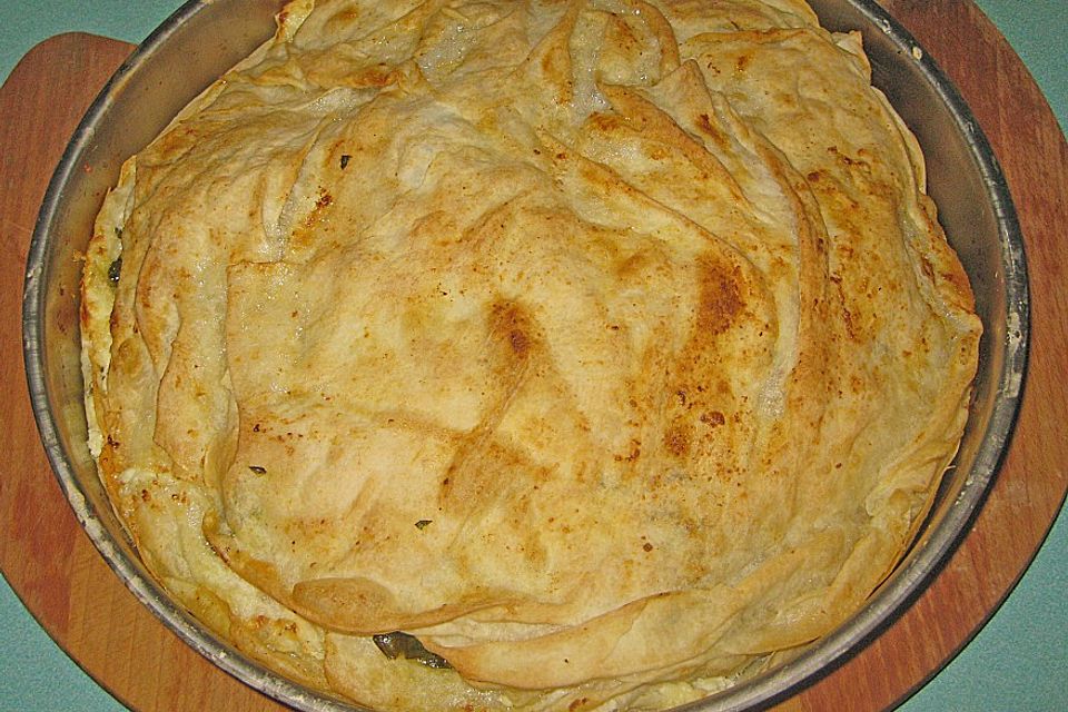 Burek oder Börek, wie mein Mann ihn macht