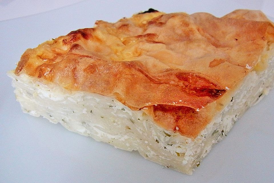 Burek oder Börek, wie mein Mann ihn macht