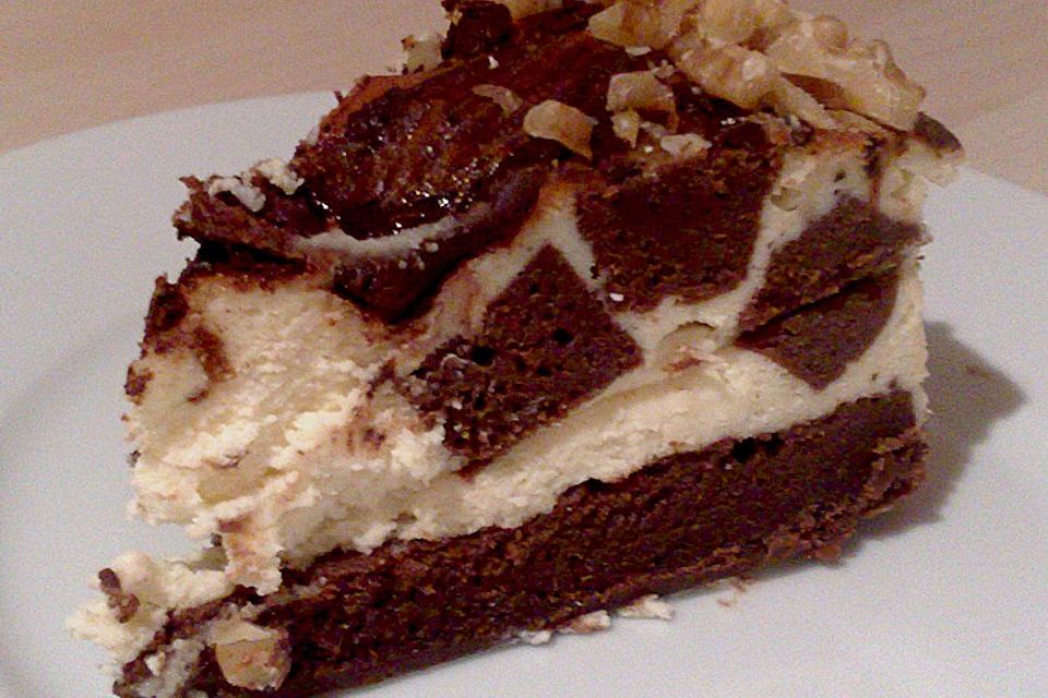 Brownie Swirl Cheesecake