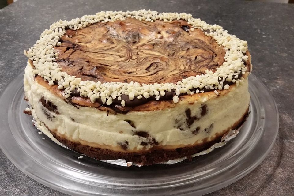 Brownie Swirl Cheesecake