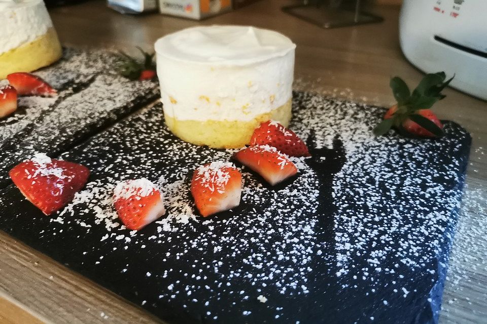 Käsesahne-Torte mit Mandarinen