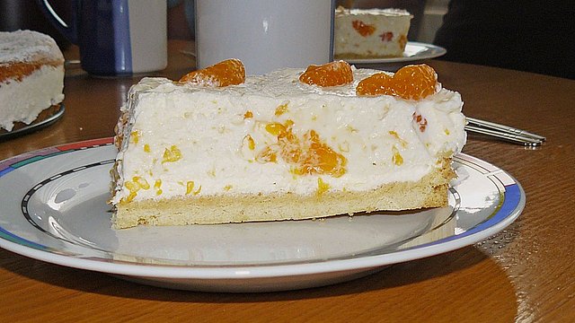 Käsesahne-Torte mit Mandarinen von FlowerBomb Käsesahne-Torte mit Mandarinen von FlowerBomb